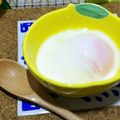 mamaRD's cooksnap of when they made 温泉卵を綺麗に取り出す方法.