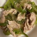 かんじきんぐ's cooksnap of when they made ギャル曽根さんのピーマンの春雨あんかけ.