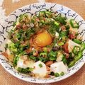 あーこ姐's cooksnap of when they made NTKG 崩し納豆豆腐丼！卵かけご飯！.