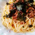 つよまり's cooksnap of when they made オリーブオイルで腸活納豆パスタ.