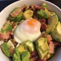 猫リン's cooksnap of when they made アボカドとベーコンのペペロン丼.