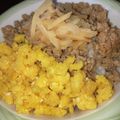 コバミツ's cooksnap of when they made お弁当に★きれいな黄色のたまごそぼろ.