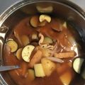 Ruriluru's cooksnap of when they made 夏野菜の具たくさんお味噌汁(^^;.