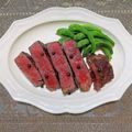 コムギ大好き's cooksnap of when they made クリスマスに✿岩塩サーロインステーキ.