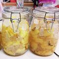 ♡とみー♡'s cooksnap of when they made 【簡単】氷砂糖で作る、フルーツシロップ♪.