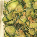 なめこおろし's cooksnap of when they made きゅうりと大葉の和え物【みそ和え】.