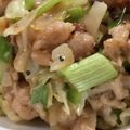 MULA's cooksnap of when they made ねぎ塩だれで☆豚バラキャベツ丼。.