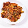 みぽぽ37's cooksnap of when they made ねばパリッ♪納豆とオクラのチーズ焼き.