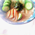 口福さん♪'s cooksnap of when they made 梅干しときゅうりの冷や汁 簡単♪.