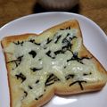 和☆2049's cooksnap of when they made 海苔チーズ☆トースト.