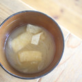 みるく茶's cooksnap of when they made 油揚げと玉ねぎの味噌汁.