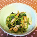 龍青空ママ's cooksnap of when they made 5分de簡単☘️ほうれん草と竹輪のナムル.