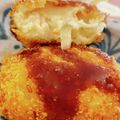 ha0720ru's cooksnap of when they made カニカマde美味しいカニクリームコロッケ.