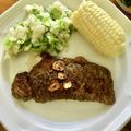 pali's cooksnap of when they made うちの牛肉ステーキ.