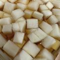 ソラん's cooksnap of when they made 超簡単!韓国風大根の甘酢漬け(チキンム).