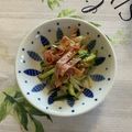 yoken201's cooksnap of when they made もやしの中華サラダ.