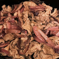 itsuk's cooksnap of when they made 豚こま切れ肉の生姜焼き【下味冷凍】.