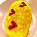 悠LOVE航's cooksnap of when they made オムライス☆簡単☆焦げない☆汚さない.