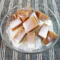 ペキのリリー's cooksnap of when they made ☆紅茶＆白あん☆のミルキー水ようかん.