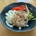 lala2020's cooksnap of when they made ツナのせ☆玉ねぎサラダ.