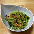 チロ☆☆'s cooksnap of when they made 下漬けが大切！本なめこと小松菜のお浸し.