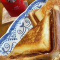 QPはにー's cooksnap of when they made 時短簡単！ポテトサラダのホットサンド.