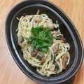 pnkdiamond's cooksnap of when they made キノコのバター醤油パスタ大葉風味.