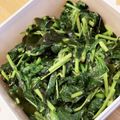 summer813's cooksnap of when they made モロヘイヤとワカメの酢の物＊おろし生姜で.