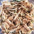 しのびー★'s cooksnap of when they made ささみ＆きゅうり＆ごぼうのマヨサラダ.