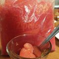 naga⭐'s cooksnap of when they made 密封袋でスイカのシャリシャリシャーベット.