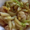 TYSK's cooksnap of when they made 鶏肉と白菜の味噌炒め.