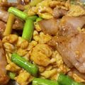 やみーの自炊記録's cooksnap of when they made 豚こまアスパラポン酢炒め　お弁当のおかず.
