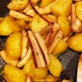 でむでみ's cooksnap of when they made ☆イカとじゃがいものガリバタ醤油炒め☆.