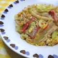 さったんママ's cooksnap of when they made レタスとかにかまのさっぱり焼きうどん.