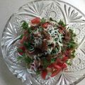 Ruriluru's cooksnap of when they made くずし豆腐のトマトと大葉たっぷりサラダ.