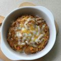 Ruriluru's cooksnap of when they made チーズon焼きカレー☆ドリア風.