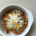 Ruriluru's cooksnap of when they made リメイク★簡単 カレーチーズドリア.