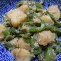 ポポポッポ's cooksnap of when they made じゃがいもとピーマンのゴマ炒め.