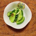 コムギ大好き's cooksnap of when they made 塩麹で♪　簡単！即席！きゅうりの浅漬け　.