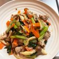scottle12w's cooksnap of when they made 小松菜と豚肉の味噌炒め.
