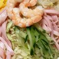 ☆ごはんできた☆'s cooksnap of when they made 冷やし中華.