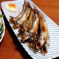 チコリママ's cooksnap of when they made フライパンdeししゃも焼〜一味マヨ添え〜.