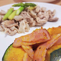 yukoko☆'s cooksnap of when they made 【副菜】かぼちゃとベーコンのマヨ炒め.