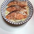 あららぎもみじ's cooksnap of when they made 春キャベツと塩鮭のレンジ蒸し.