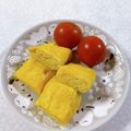 みぽぽ37's cooksnap of when they made はちみつオリーブオイルの卵焼きダイエット.