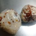 ひんべえ's cooksnap of when they made 天かすと塩昆布のおにぎり.