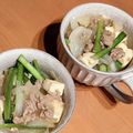 まな姫's cooksnap of when they made 作り続けたいおかず！豚挽肉の和風肉豆腐！.