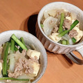 まな姫's cooksnap of when they made 作り続けたいおかず！豚挽肉の和風肉豆腐！.