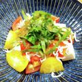 YCHキッチン's cooksnap of when they made くずし豆腐のトマトと大葉たっぷりサラダ.