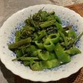 なかゆきみん's cooksnap of when they made タイ風＊空芯菜のピリ辛ガーリック炒め.
